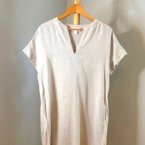 The White Company London linen shift, Size 10